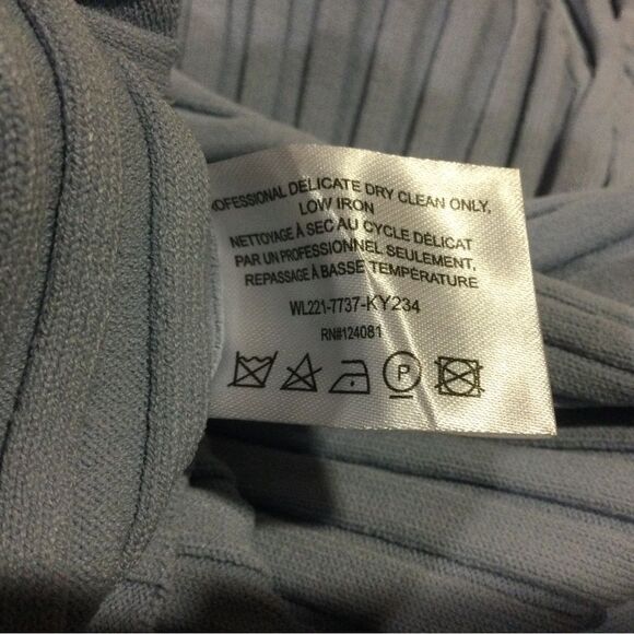 PROENZA SCHOULER White Label Lightweight Rib Knit V-Neck Top - Picture 8 of 9